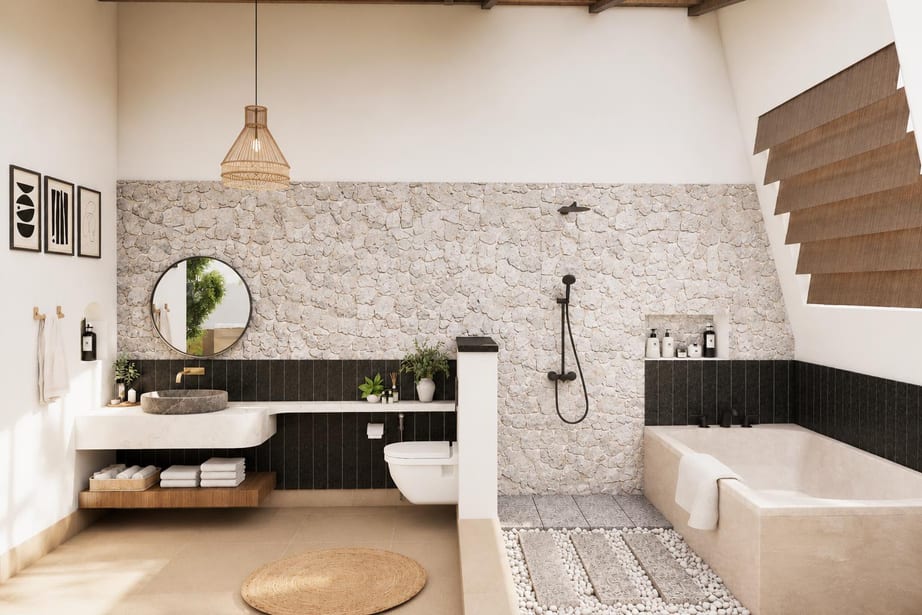 The Mediterranean Bath in Villa Oliva