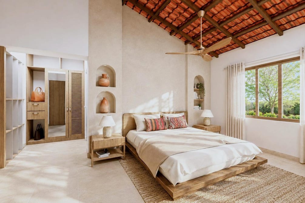 Bedroom in Villa Oliva